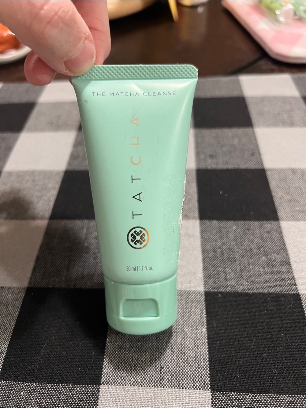 New Tatcha Mint Green Tube Gentle Cleanser